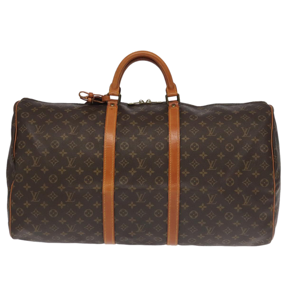 LOUIS VUITTON Monogram Keepall 60 Boston Bag M41422 LV Auth 98006 - Picture 13 of 16